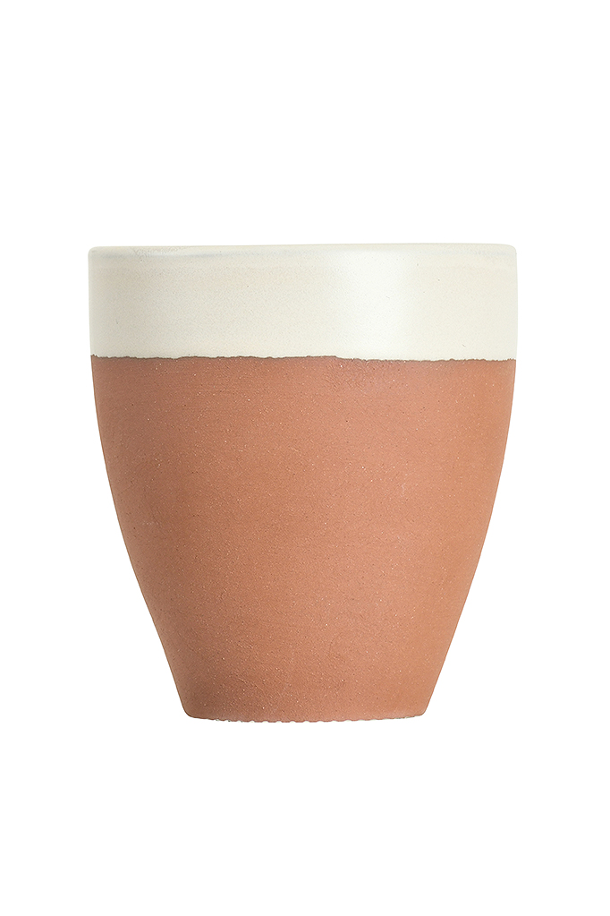 Terracotta Cream Coffee Mug