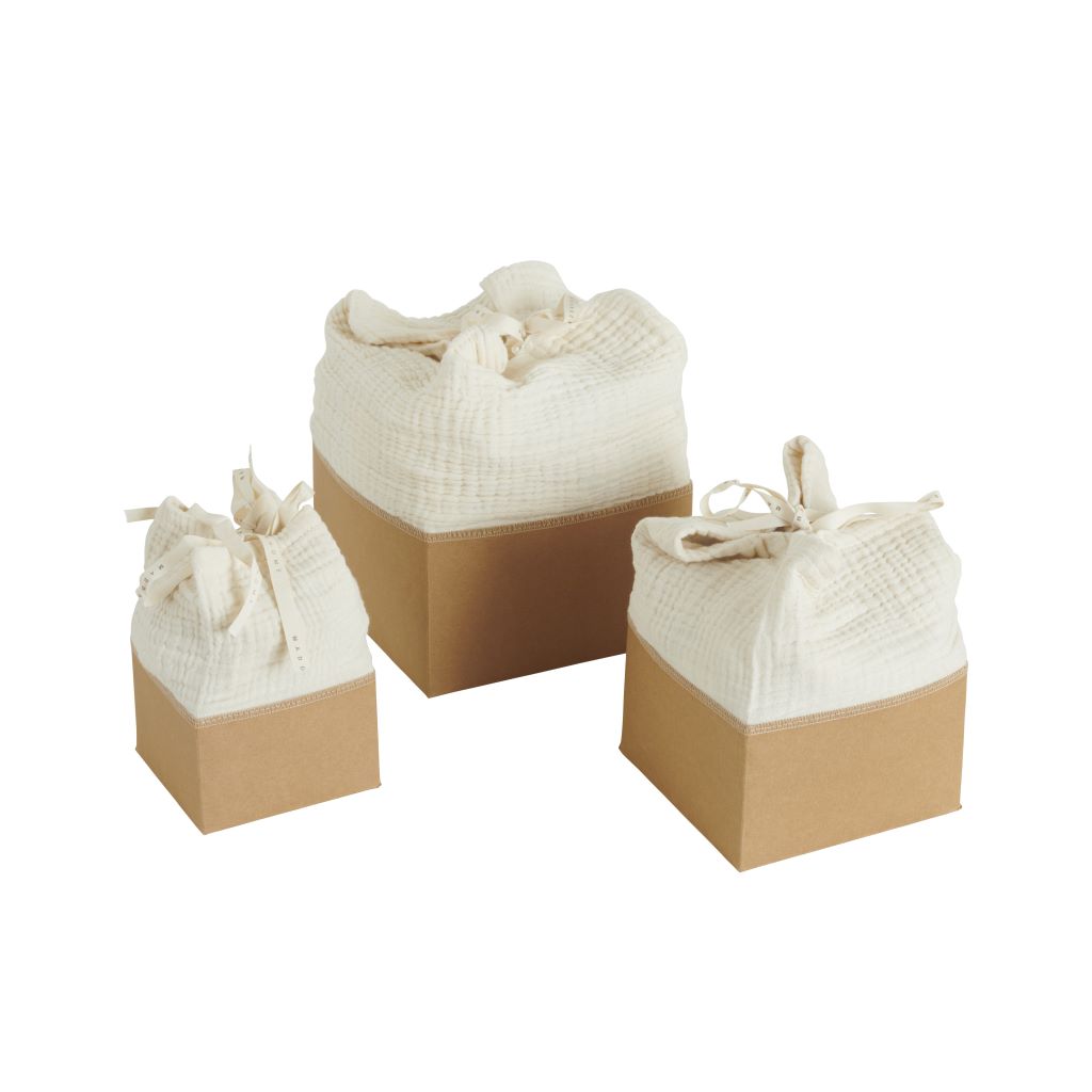 Cotton Kraft Gift Box