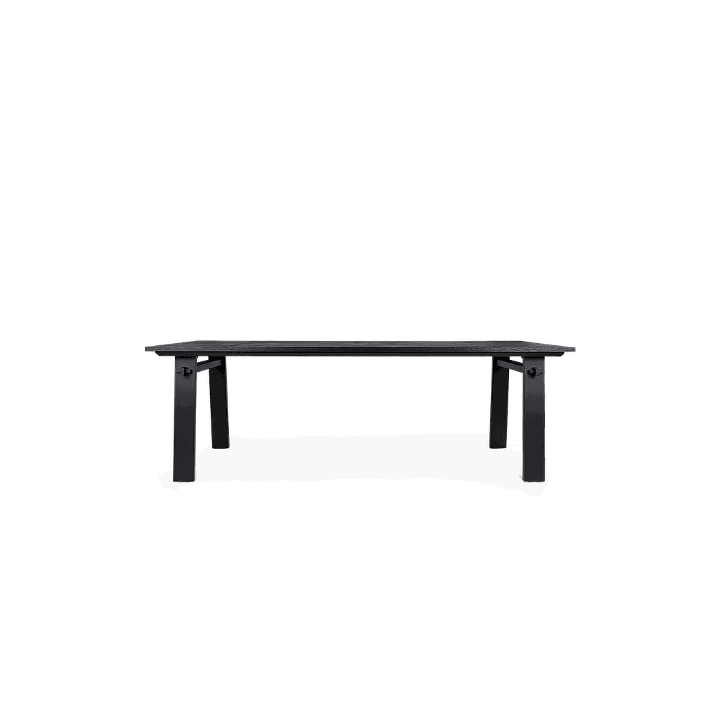 ARTISAN DINING TABLE CHARCOAL 200x90x78