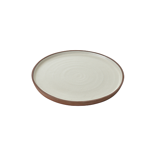 Terracotta Cream Dessert Plate