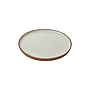Terracotta Cream Dessert Plate