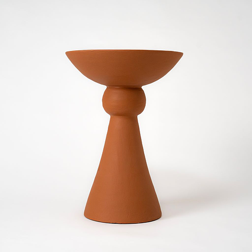 Terracotta Side Table