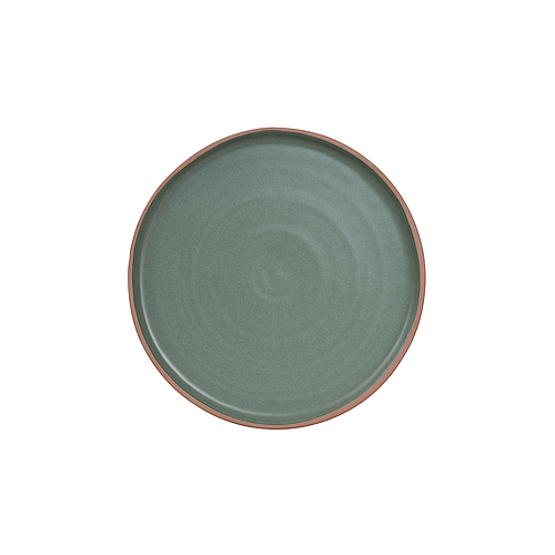 Terracotta Green Dinner Plate
