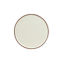 Terracotta Cream Dinner Plate