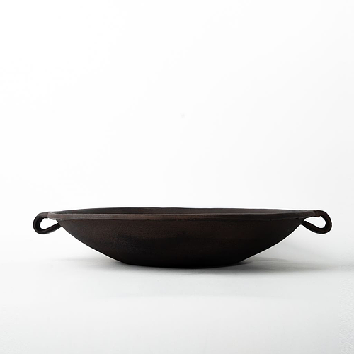 Aluminium big charcoal bowl