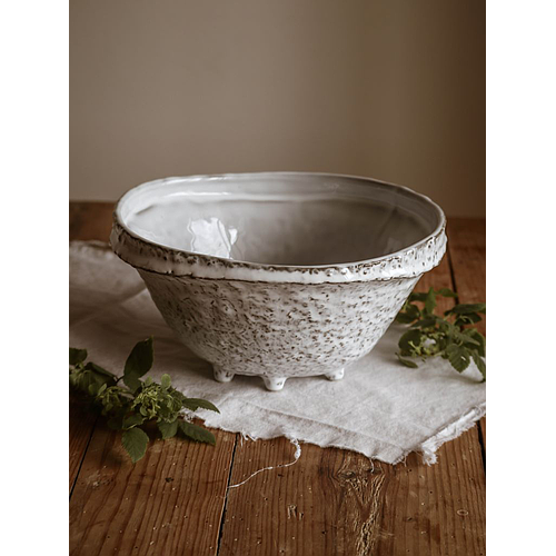 Stone Ceramic Salad Bowl 22.5 diameter